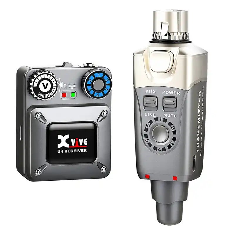 Xvive U4 Set trådlös in-ear-set (2,4 GHz) Säker betalning